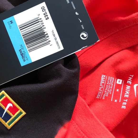 Nike Court Tennis Tank - Habanero Red - Picture 4 of 5